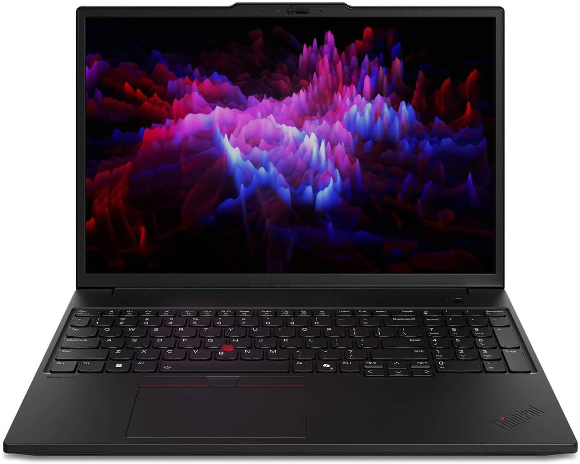 Lenovo ThinkPad P16s Gen 3 Mobil Workstation Intel Ultra 7 165H, 16 Inch WUXGA (1920x1200), NVIDIA RTX 500 ADA 4GB, Windows 11 Pro, Black