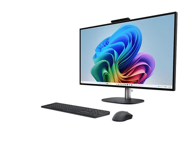 HP OmniStudio X All-in-One Desktop 27-cx0087c, Intel Ultra 9 386H, 32GB, 1TB SSD, 27 Inch QHD (2560 x 1440) Neo: LED 120 Hz, Windows 11, HP KB & Mouse Combo, Black