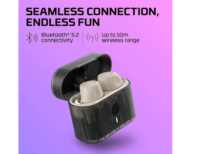 HyperX Cirro Buds Pro True Wireless Earbuds with Active Noise Cancellation, Gold/Black