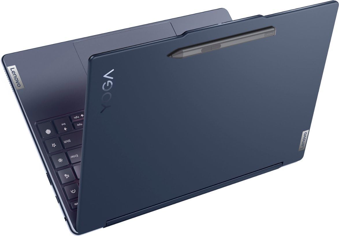 Lenovo - Yoga 9i 2-in-1 Laptop with Pen - Intel Core Ultra 7 155H, 14" 2.8K OLED Touchscreen, Cosmic Blue