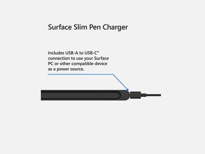 Microsoft Surface Slim Pen Charger Black