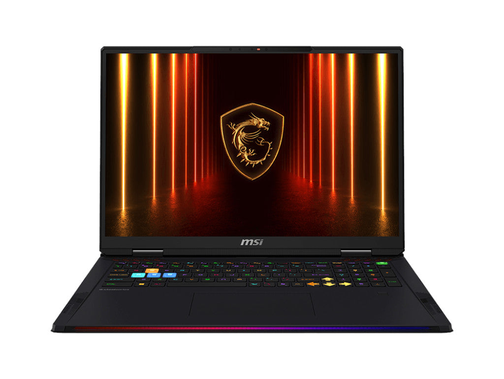 MSI Raider 18 HX Gaming Laptop - Intel Core Ultra 9 285HX, 18 Inch QHD+ (2560 x 1600) 240Hz, Wi-Fi 7, NVIDIA RTX 5070 Ti 12GB, Windows 11, SteelSeries Per-Key RGB, Black