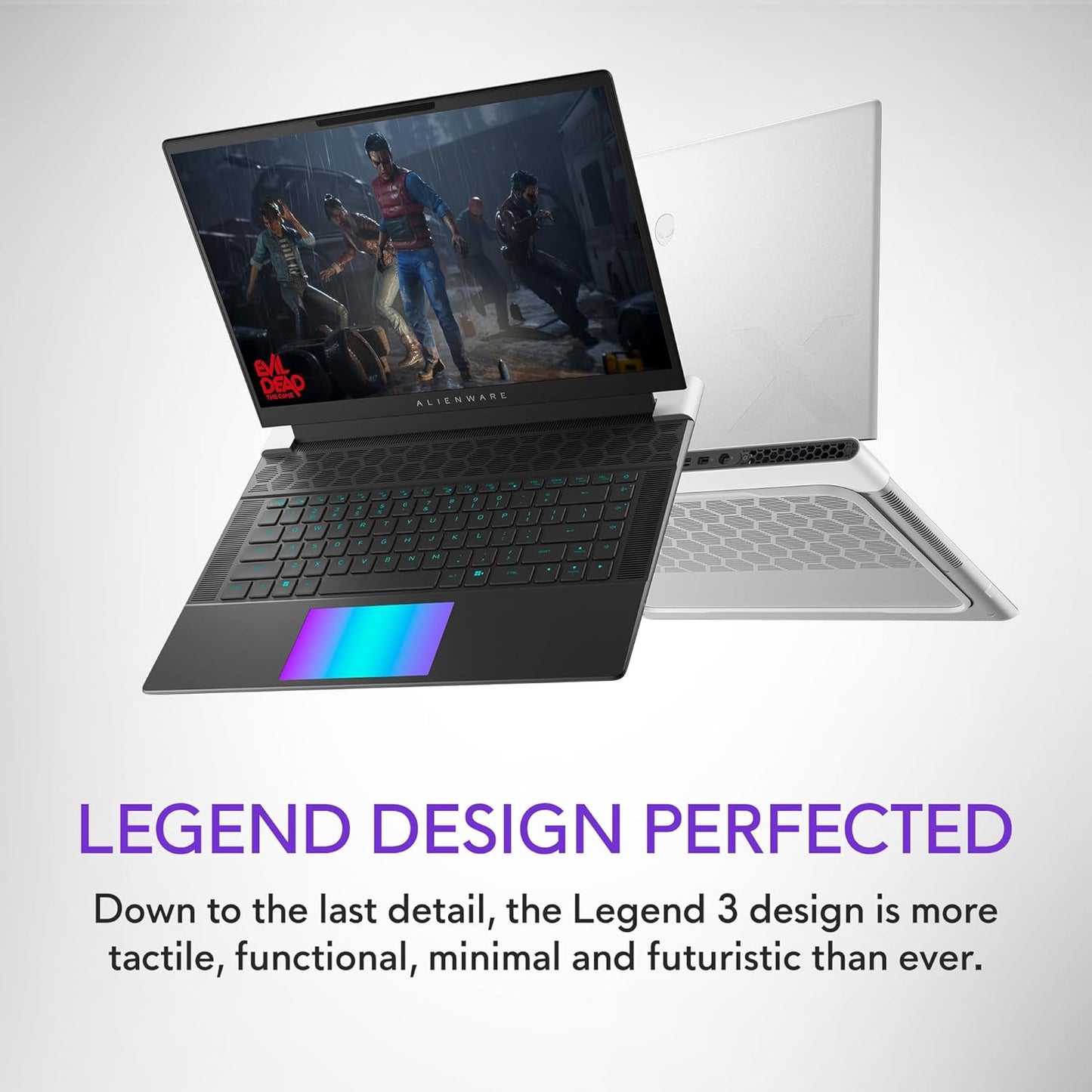 Dell Alienware x16 R2 Gaming Laptop, 16-Core Ultra 9 185H, 16 Inch FHD+ 240Hz, RTX 4070 8GB, AlienFX RGB backlit, Lunar Silver
