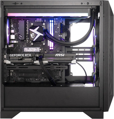 MSI Aegis ZS2 Gaming Desktop, Ryzen 7-9800X3D, Bluetooth, RTX 5080 16GB, MSI Mouse + MSI Keyboard Included, Black