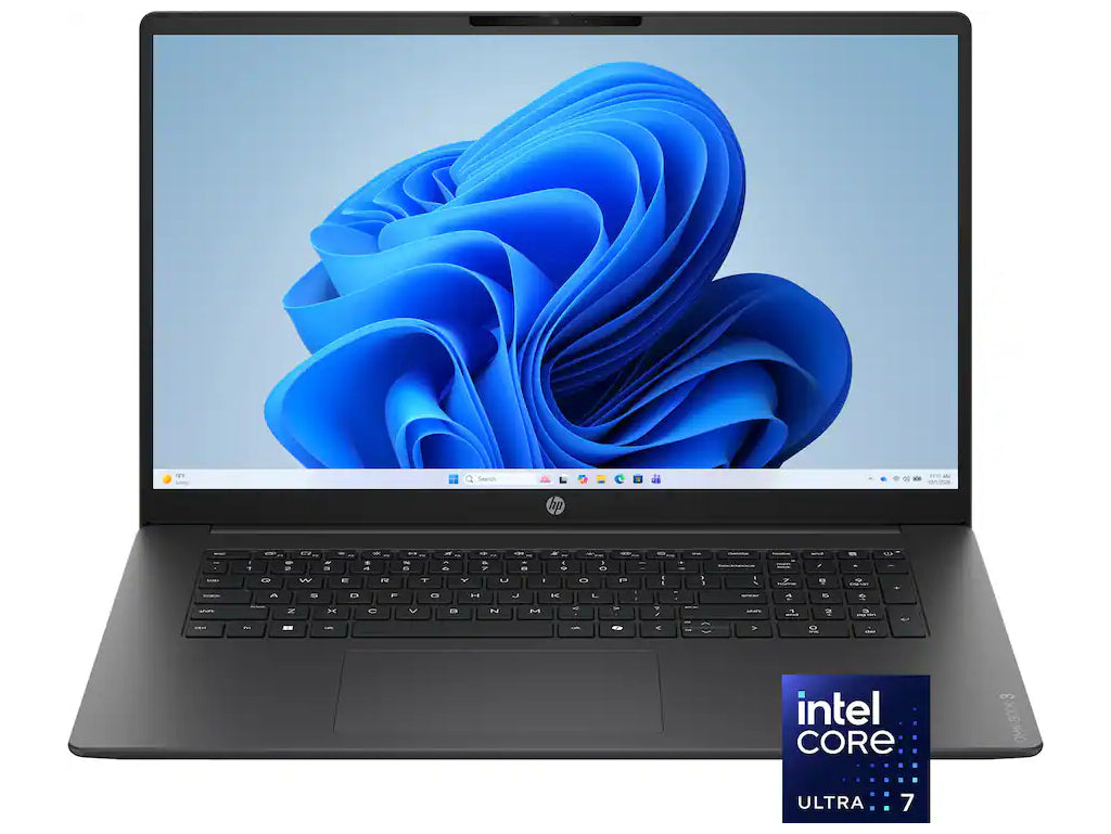 HP OmniBook 3 AI PC 17-dg0000, Ultra 7-255U, 17.3 Inch FHD, Windows 11, Mica Silver
