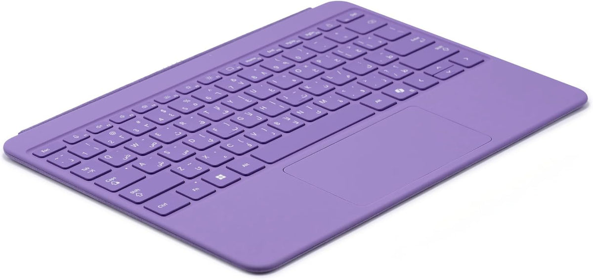 Microsoft Surface Pro 12-Inch Keyboard for Pro 12, Eng Arabic Violet Color