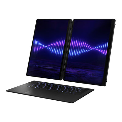 ASUS ROG Zephyrus Duo Dual 16" OLED Laptop, Intel Core Ultra 9 386H, 32GB, 1TB SSD, 16 Inch OLED 3K (2880 x 1800) 120 HZ, Graphics Nvidia GeForce 5070 Ti, Windows 11, Stellar Grey