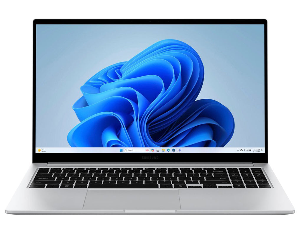 Samsung Galaxy Book 4 Laptop, Intel Ultra 7-150U 10-Core, 15.6 Inch FHD, Intel Integrated Graphics, Fingerprint, Silver