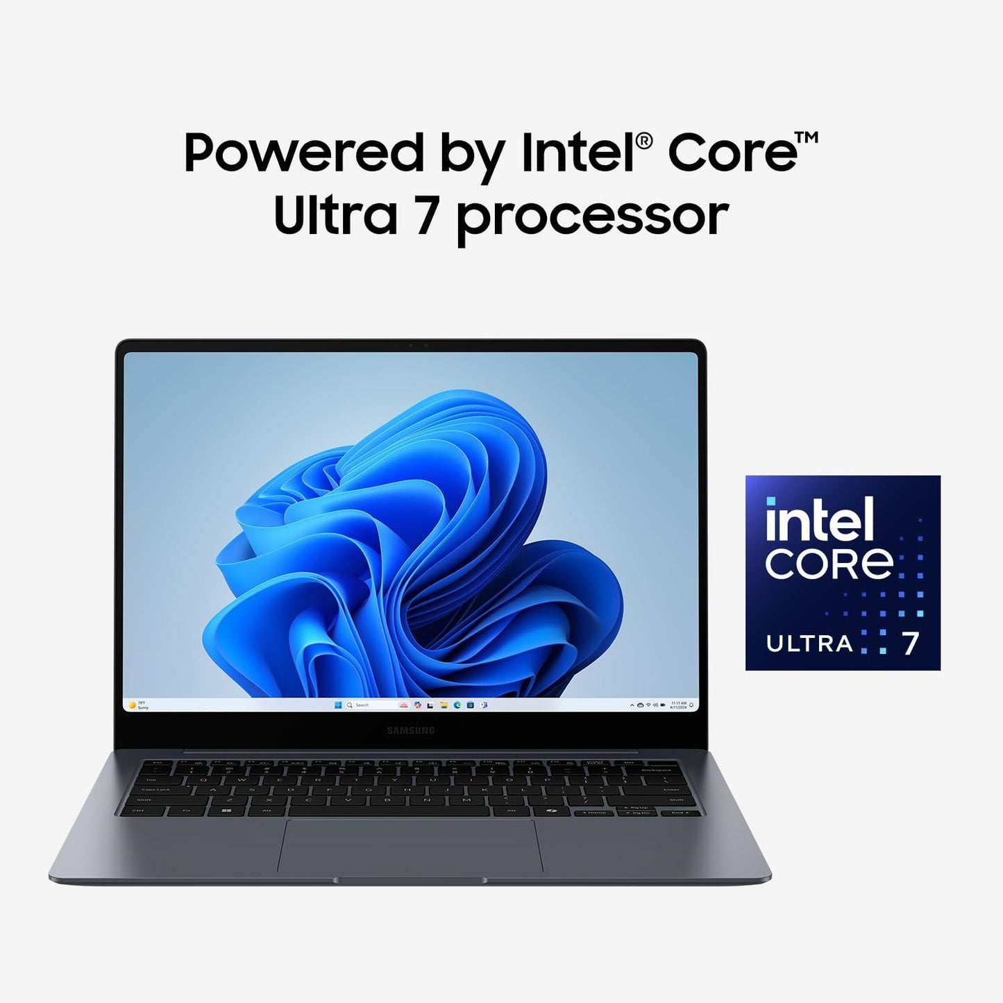 Samsung Galaxy Book4 Pro 360 2-in1 Laptop - Intel Core Ultra 7, 16GB, 16 Inch OLED AMOLED Touchscreen, Samsung Pen, Win 11, Moonstone Gray