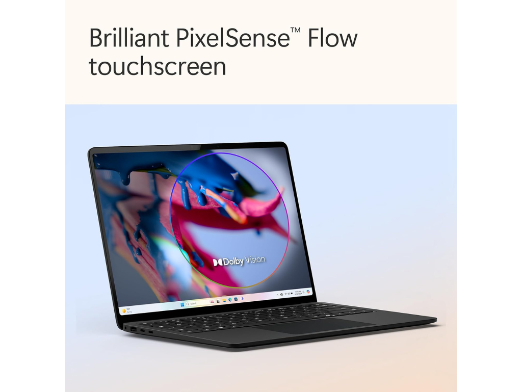 Microsoft Surface Laptop 7 Copilot+ PC, Snapdragon X Plus, 16GB, 512GB SSD, 13.8 Inch Touchscreen, Windows 11 Home, Black