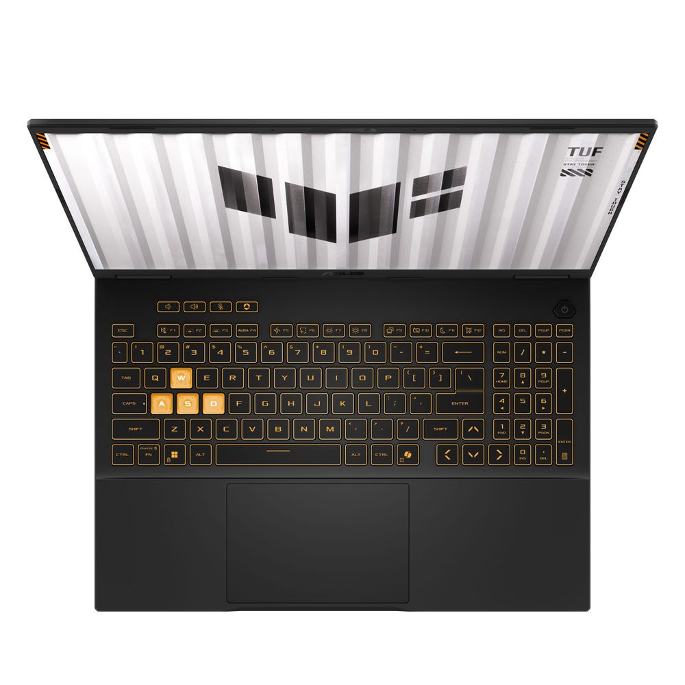 Asus TUF F16-Gaming Laptop Intel Core i7-14650HX, 15.6 Inch FHD 144Hz, Backlite Keyboard, RTX 5060 8GB, Jaeger Grey