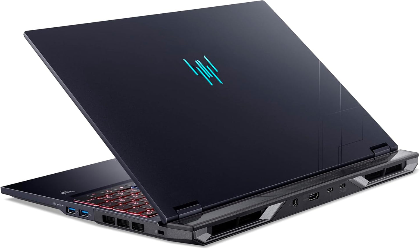 ACER PREDATOR HELIOS NEO 16 AI, Intel Ultra 9 275HX, 16" WQXGA 240Hz, 8GB NVIDIA RTX5070,English/Arabic Black