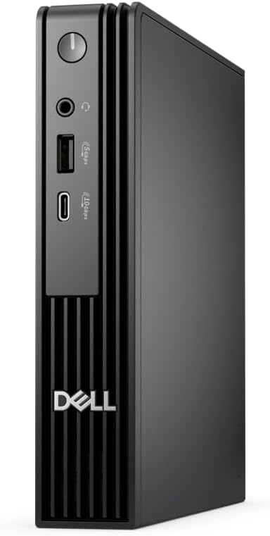 Dell Pro Micro Business Desktop Intel Ultra 5 235T, Dell Pro Keyboard and Mouse, Windows 11 Pro, Black
