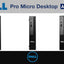 Dell Pro Micro Business Desktop Intel Ultra 5 235T, Dell Pro Keyboard and Mouse, Windows 11 Pro, Black