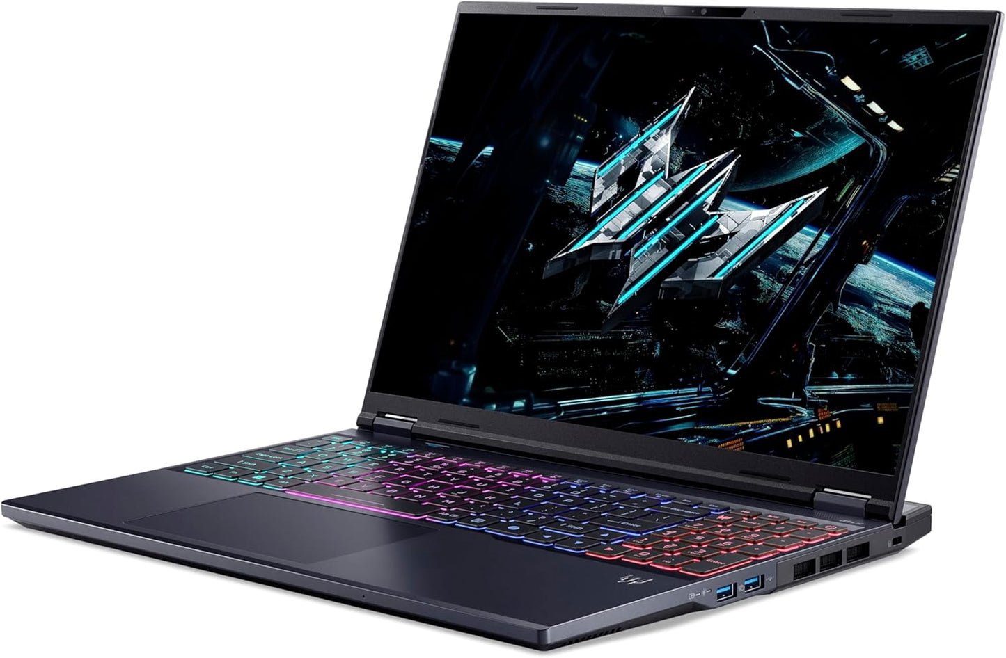 ACER PREDATOR HELIOS NEO 16 AI, Intel Ultra 9 275HX, 16" WQXGA 240Hz, 8GB NVIDIA RTX5070,English/Arabic Black