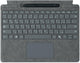 Microsoft Surface Pro Keyboard 11th edition for Pro 11, Pro 10, Pro 9, and Pro 8 With Slim Pen 2 Platinum Color