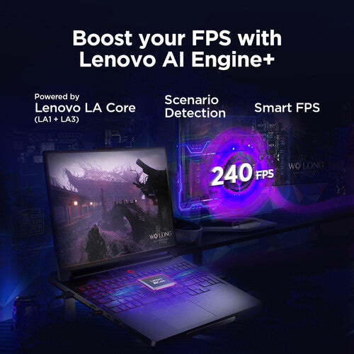 Lenovo Legion Pro 7 Gaming Laptop Intel Core Ultra 9 290HX, 16 Inch WQXGA 240Hz, NVIDIA GeForce RTX 5080 16GB, RGB Backlit Keyboard, Windows 11, Eclipse Black