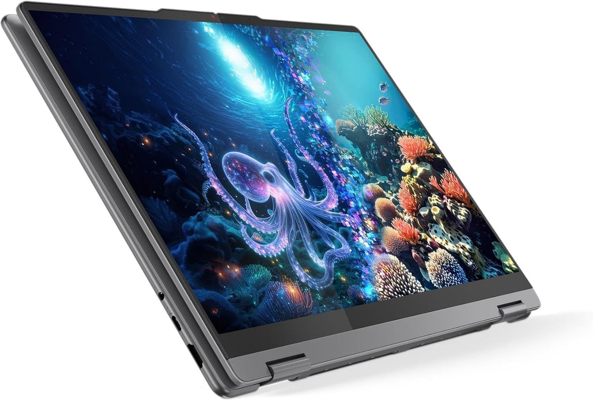 Lenovo Yoga 7i 16 - 2-in-1 Copilot+ PC Laptop- Intel Ultra 7 256V, 16GB, 16Inch Touchscreen WUXGA , Windows 11, Luna Grey