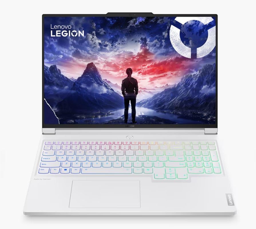 Lenovo Legion Pro 7i 2.5k OLED Gaming Laptop, Intel Core Ultra 9 275HX 24-Core, 16 Inch OLED WQXGA 240Hz,Nvidia RTX 5070 8GB, RGB Backlit Keyboard, Glacier White