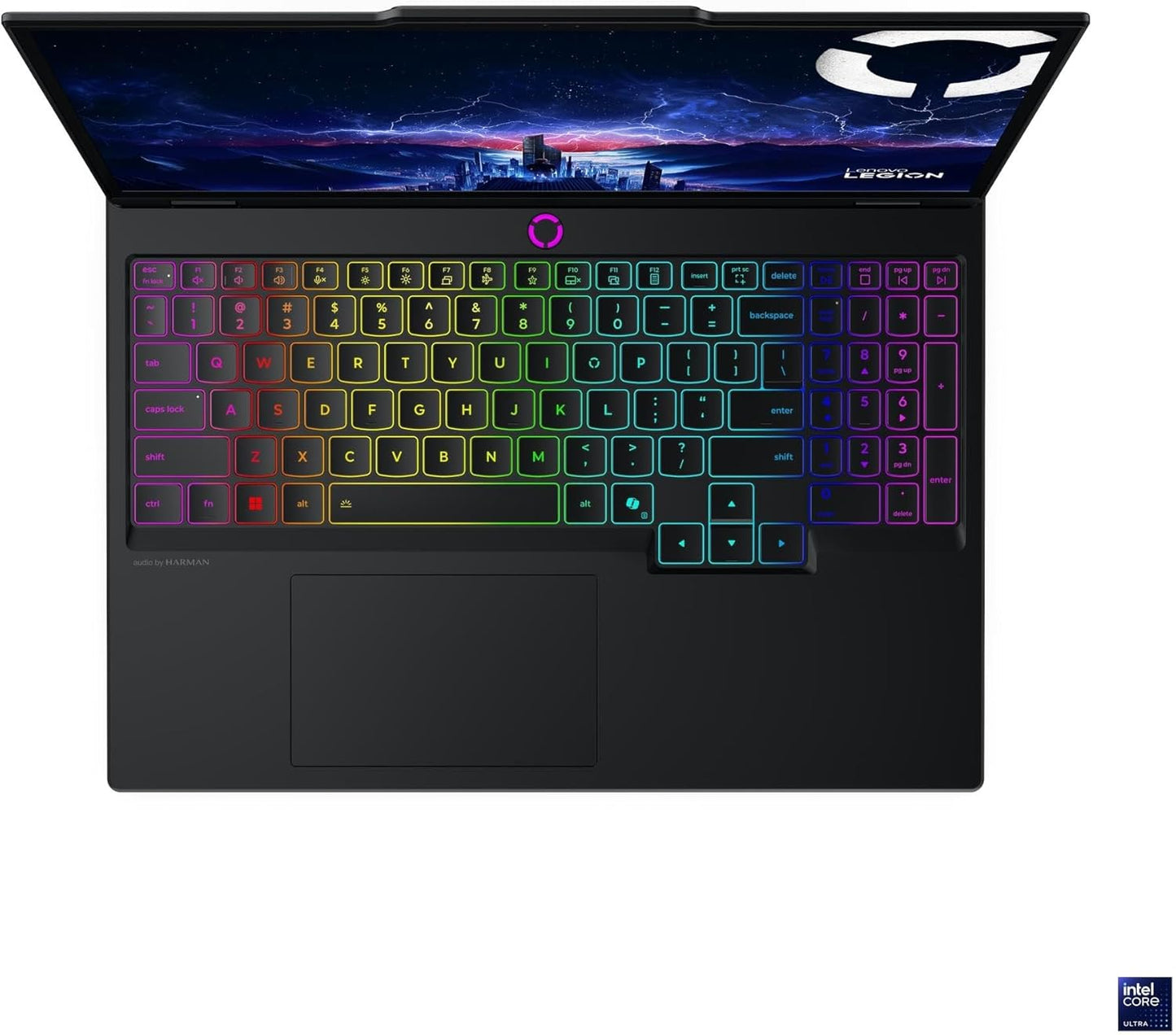 Lenovo Legion 5 Pro 16IAX10 Gaming Laptop, Intel Ultra 9 -275HX, 16 Inch WQXGA 165Hz (2560 x 1600), NVIDIA GeForce RTX 5070 8GB, Backlit Keyboard English/Arabic, Eclipse Black