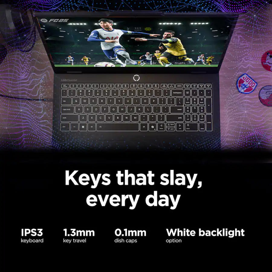 Lenovo LOQ 15 Gaming Laptop, AMD Ryzen 7 170, 15.6 Inch 144 Hz FHD, NVIDIA GeForce RTX 5050 8GB, Backlit Keyboard, Windows 11, Eclipse Black