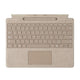 Microsoft Surface Pro Keyboard for Pro (11th Edition), Pro 9, and Pro 8 With Pen Storage "Without Pen", English Arabic, Dune Color
