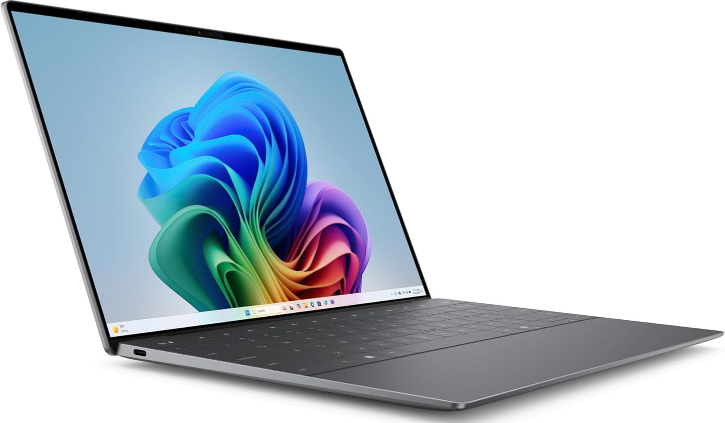 Dell XPS 9345 Snapdragon X ELITE X1E-80-100, 32GB, 13.4 Inch (2880x1800) Touchscreen, Windows 11 , English Keyboard, Graphite