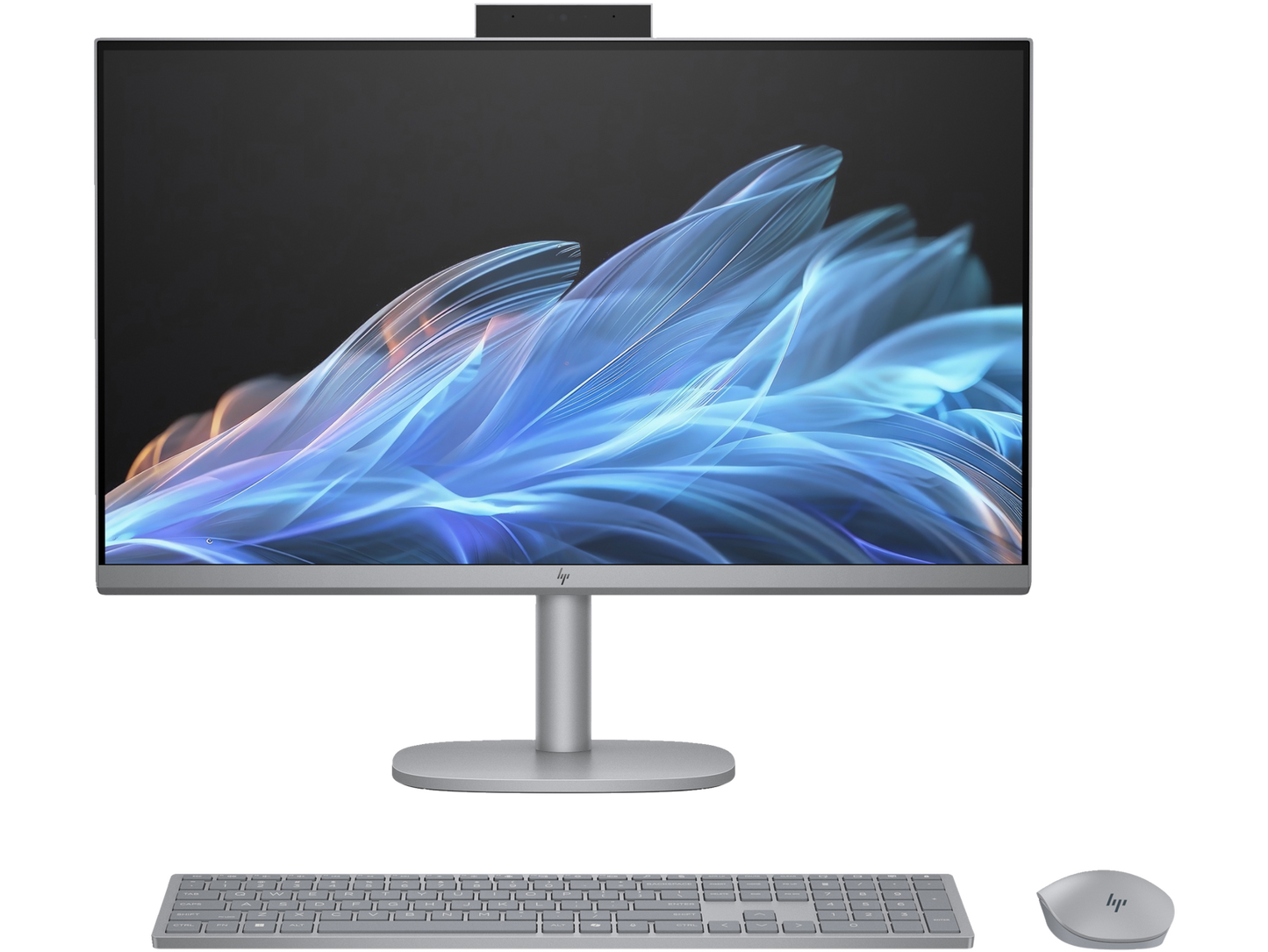 HP OmniStudio X All-in-One Desktop AI PC 27 Intel Ultra 7 155H, 16GB, 1TB SSD, 27 Inch FHD Touchscreen, Win 11, HP KB & Mouse Combo, Silver (Pre-Order)