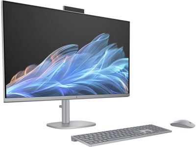 HP OmniStudio X All-in-One Desktop AI PC 31.5 Intel Ultra 7 155H, 31.50 Inch 4K UHD (3840 x 2160), None Touchscreen, RTX 4050 6GB, HP Keyboard & Mouse Combo, Silver