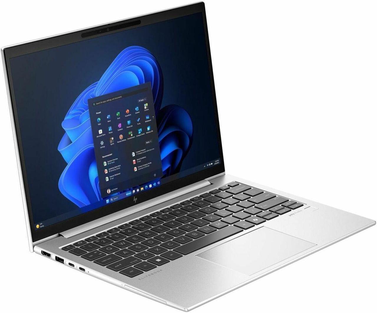 HP EliteBook 830 G11 Business Laptop, Intel Ultra 7-155U 12-Core, 13.3 Inch FHD+, Windows 11 Pro, Silver Color