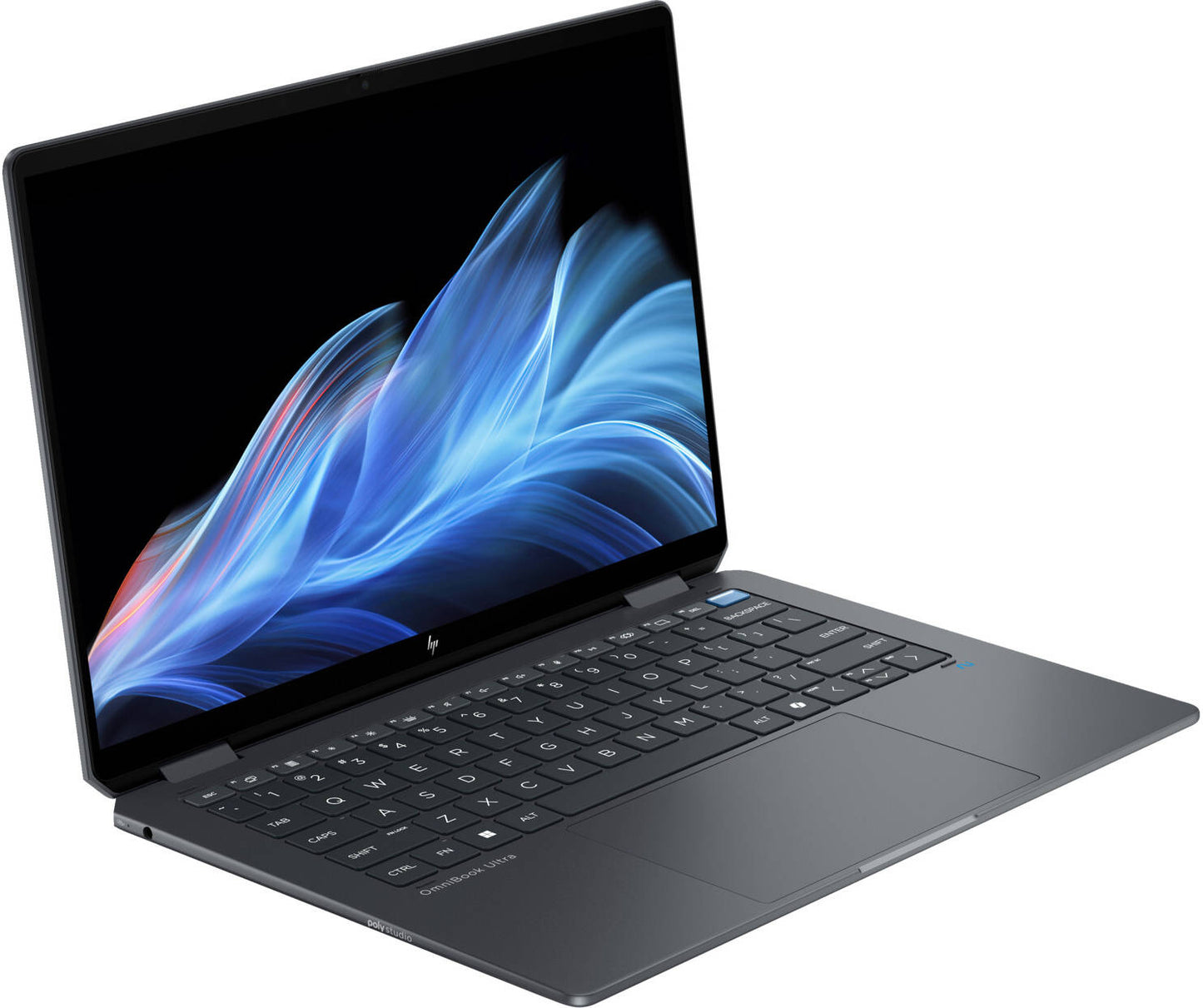 HP OmniBook Ultra Flip 14 2-in-1 - Copilot+ Laptop - Intel Core Ultra 7 256V, 16GB LPDDR5x, 14 Inch 3K OLED Touchscreen, Windows 11, Eclipse Gray