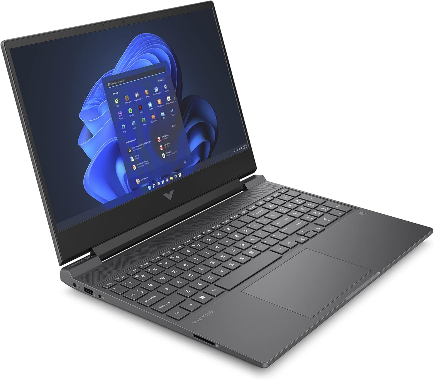 HP Victus Gaming Laptop Intel Core i7-13620H, 15.6 Inch 144Hz FHD,  NVIDIA GeForce RTX 5060 8GB, Windows 11, Mica Silver