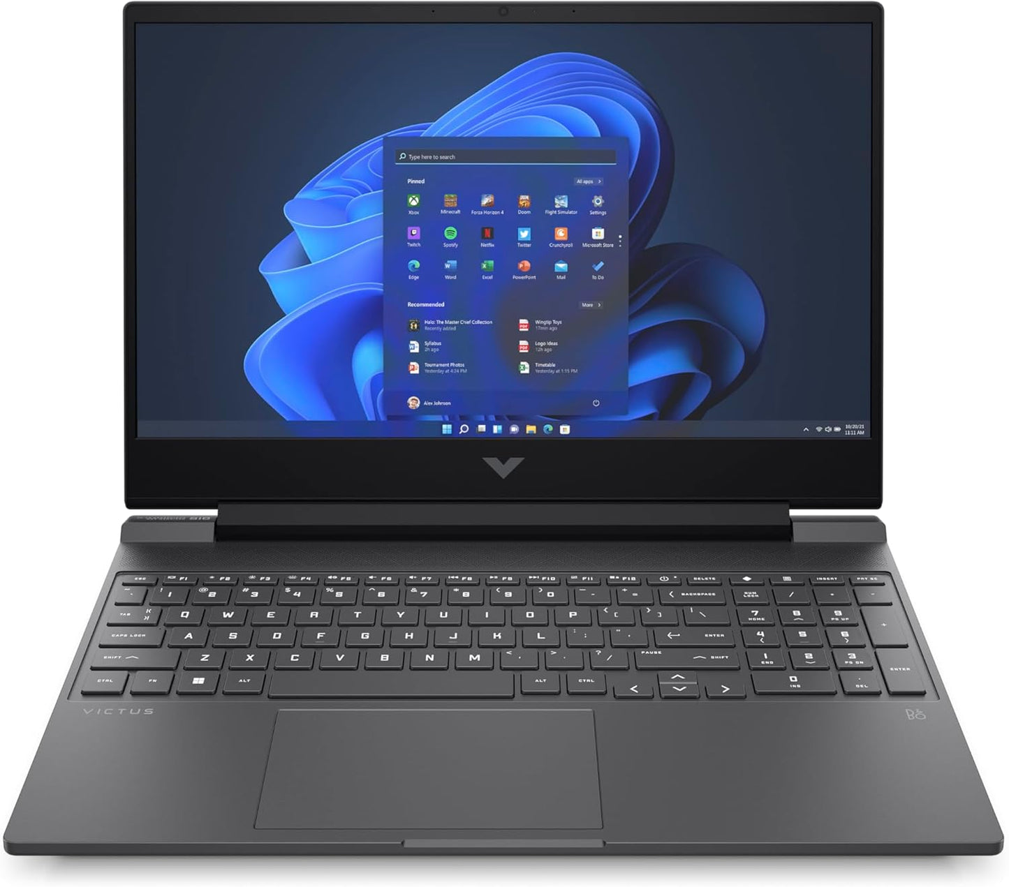 HP Victus Gaming Laptop Intel Core i7-13620H, 15.6 Inch 144Hz FHD,  NVIDIA GeForce RTX 5060 8GB, Windows 11, Mica Silver