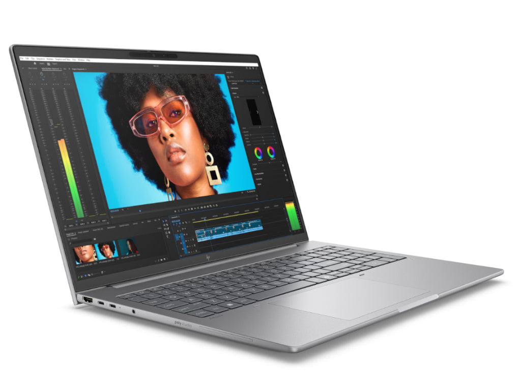 HP ZBook 8 G1i 16 Mobile Workstation, Ultra 7-265H, 16 Inch QHD+, RTX 500 ADA 4GB, Windows 11 Pro, Gray