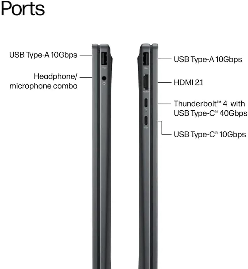 HP OmniBook X Flip 16 2-in-1 - Copilot+ Laptop - Intel Core Ultra 9 288V, 32GB LPDDR5x, 16 Inch 3K OLED Touchscreen, Windows 11, Eclipse Gray