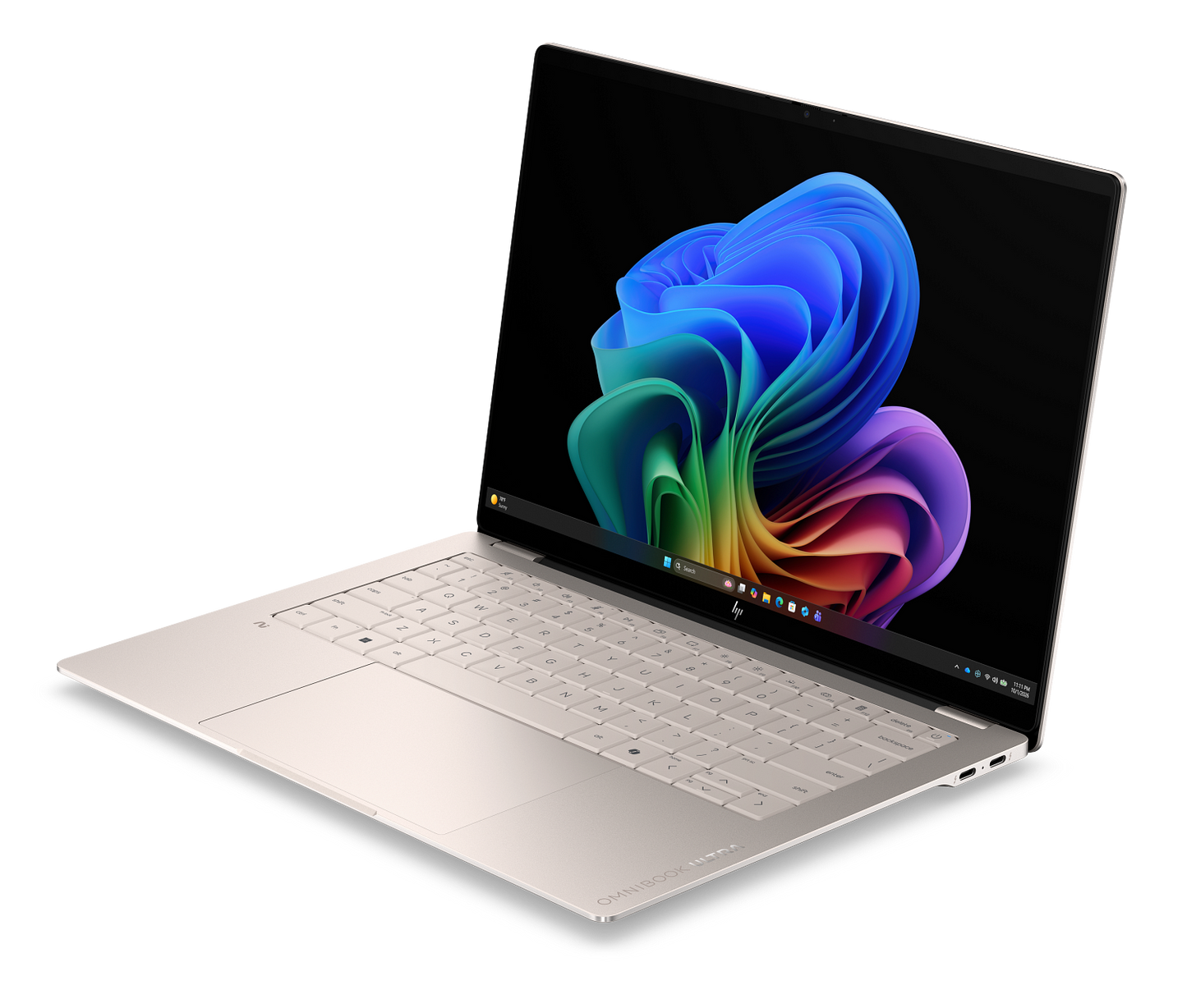 (Pre-Order) HP OmniBook Ultra Next Gen AI 14t-kd000 Laptop - Intel Core Ultra, 14" 3K (2880x1800) OLED Touchscreen, Backlit Keyboard, Windows 11 , Silk Sand