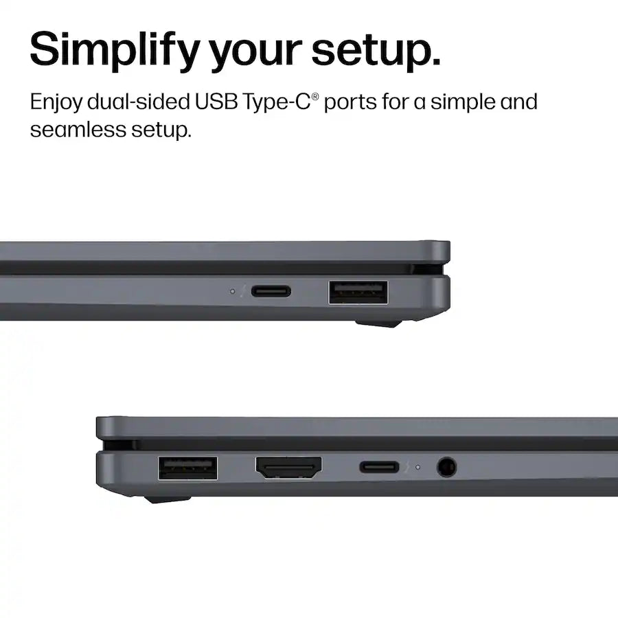 HP OmniBook X Flip 16-cb0023dx 2-in-1 - Copilot Laptop - Intel Core Ultra 7 355, 16GB, 16 Inch 2K OLED Touchscreen, Windows 11, Eclipse Gray