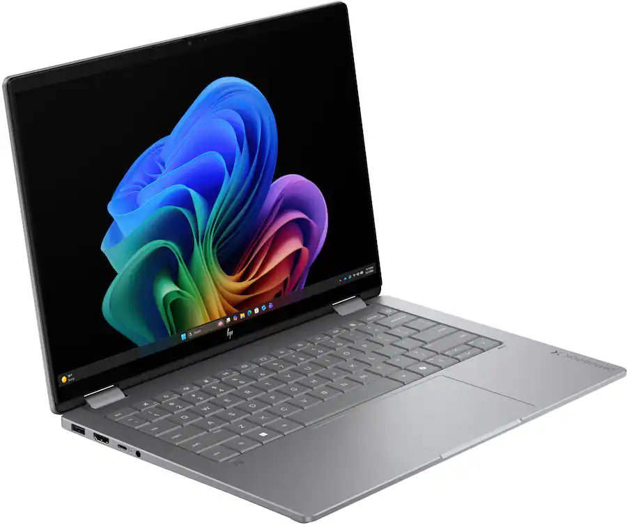 HP Omnibook X Flip 14-Kb0023dx 2-in-1 Laptop, Intel Core Ultra 7 355U, 16GB Ram, 14” 2K OLED Touchscreen, Windows 11, Meteor Silver