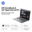 HP OmniBook X 16-BG0033DX  - Intel Core Ultra 9 386H, 32GB, 16 Inch 2K (2048 x 1280)  OLED TouchScreen 120Hz, NVIDIA GeForce RTX 5050 8GB, Windows 11, Meteor Silver