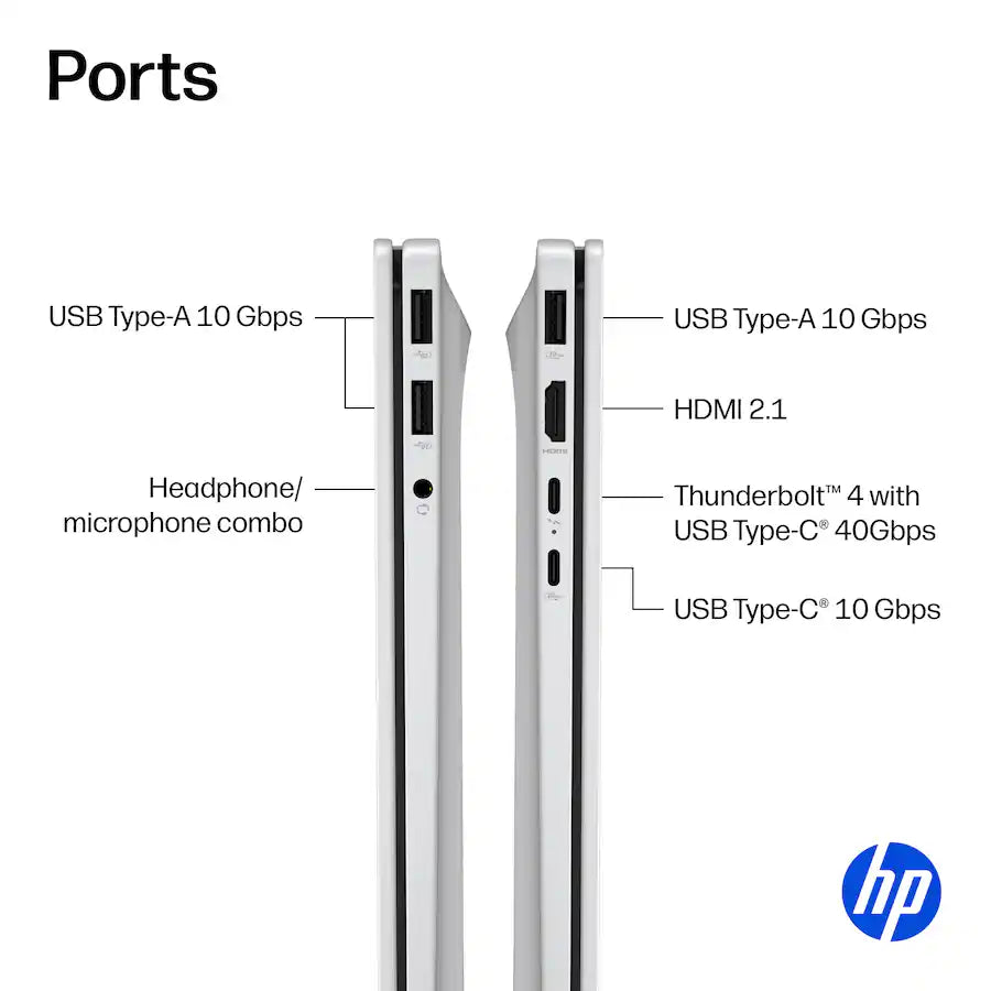 HP - OmniBook X 17.3" 17-DD0003DX Copilot+ PC Laptop - Intel Core Ultra 7 256V, 16GB, 17.3 inches FHD Touchscreen, Intel Arc 140V,  Windows 11, Glacier Silver