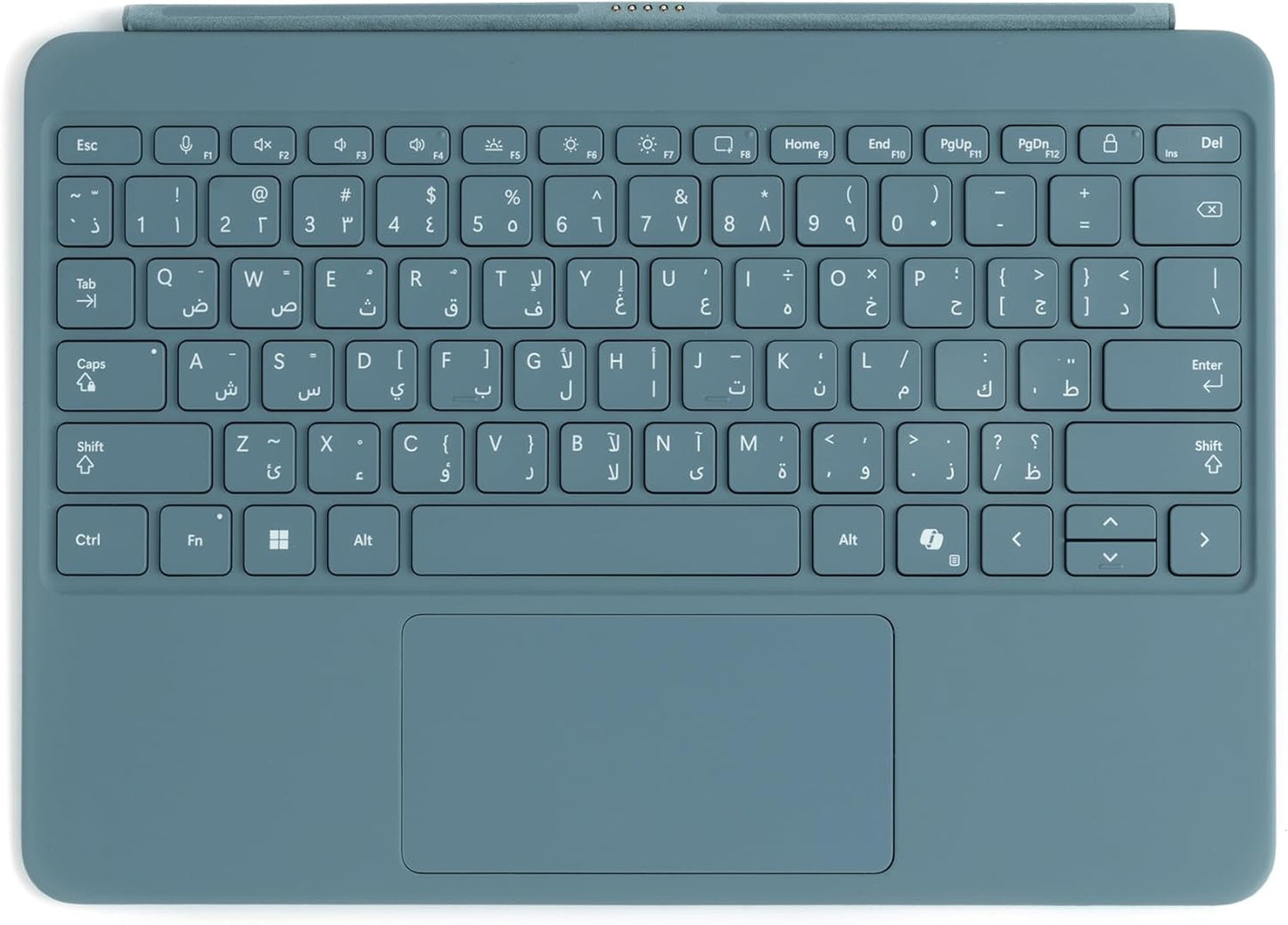 Microsoft Surface Pro 12 Keyboard Cover Ocean Blue