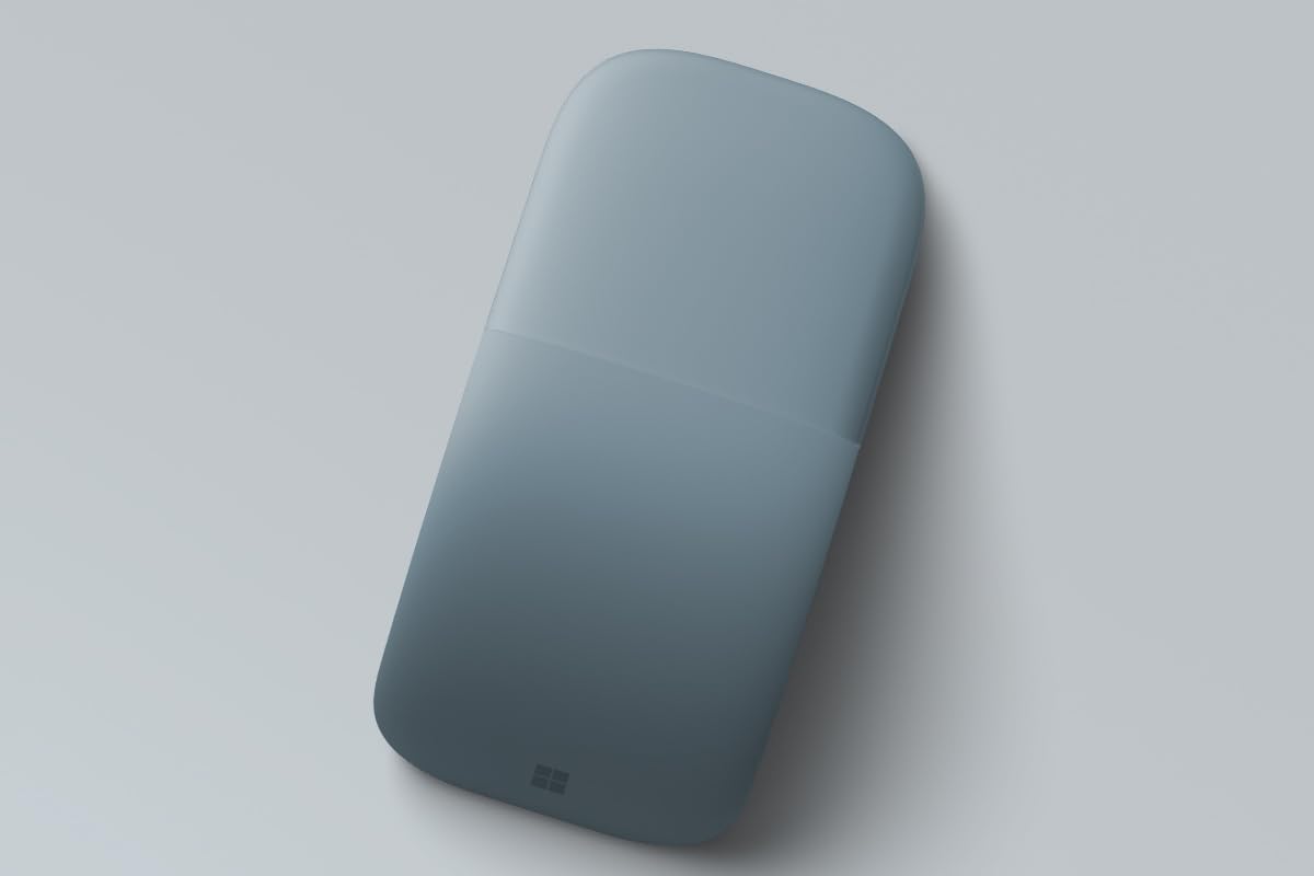 Microsoft Surface Wireless Arc Bluetooth Mouse, Ocean Blue