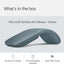 Microsoft Surface Wireless Arc Bluetooth Mouse, Ocean Blue