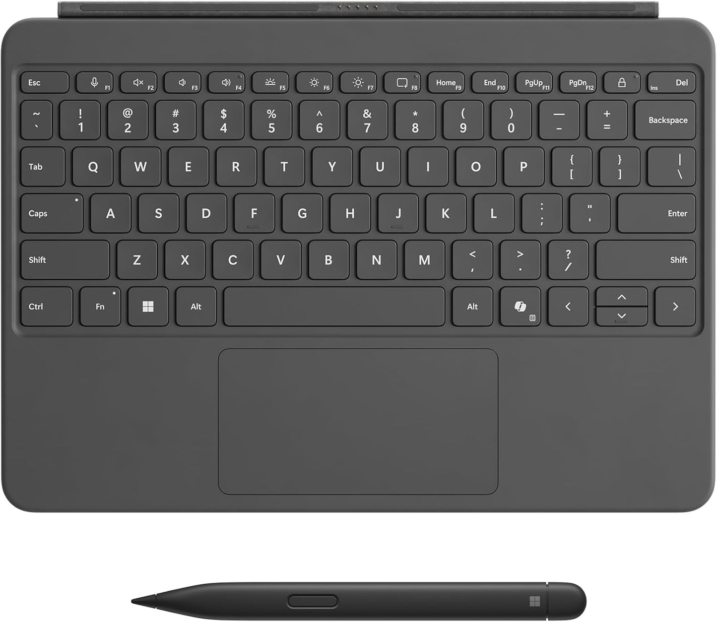 Microsoft Surface Pro 12 Keyboard Cover with Slim Pen 2 Slate