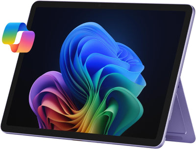 Microsoft Surface Pro 12 Copilot+ PC, Snapdragon X Plus 8-Core Processor, 16GB RAM, 512GB SSD, 12 Inch 2196 x 1464 QHD Touchscreen, Windows 11 Home, Violet
