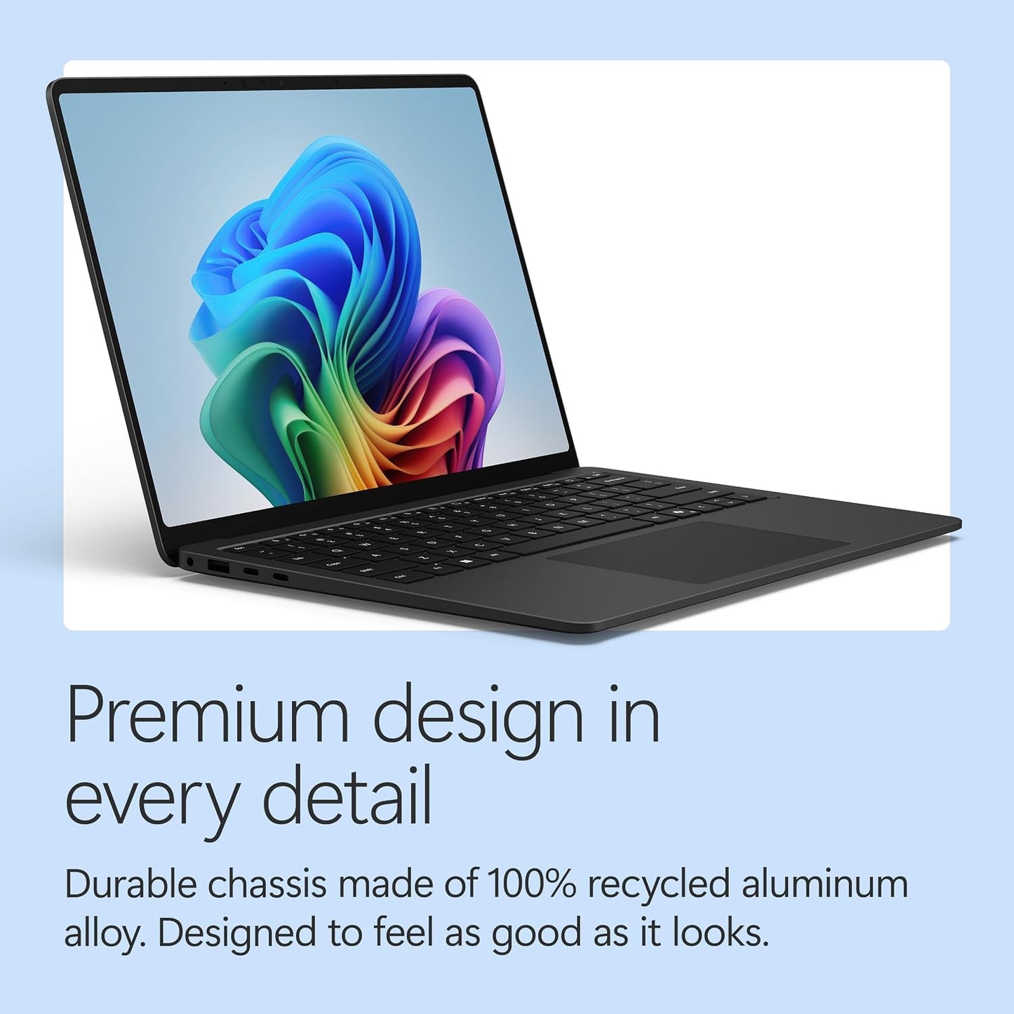 Microsoft Surface Laptop 8 Copilot+ PC Snapdragon X2 Plus, 16GB, 512GB SSD, 13.8 Inch 2304 x 1536 Touchscreen 120Hz, Windows 11 Home, Black