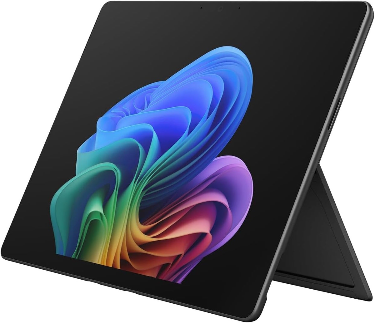 Microsoft Surface Pro (12th Edition) 13", Copilot+ PC | 12-Core Qualcomm Snapdragon X2 Elite Processor, 16GB, 512GB, 13 Inch 2880 x 1920 Touchscreen, Windows 11 Home, Black