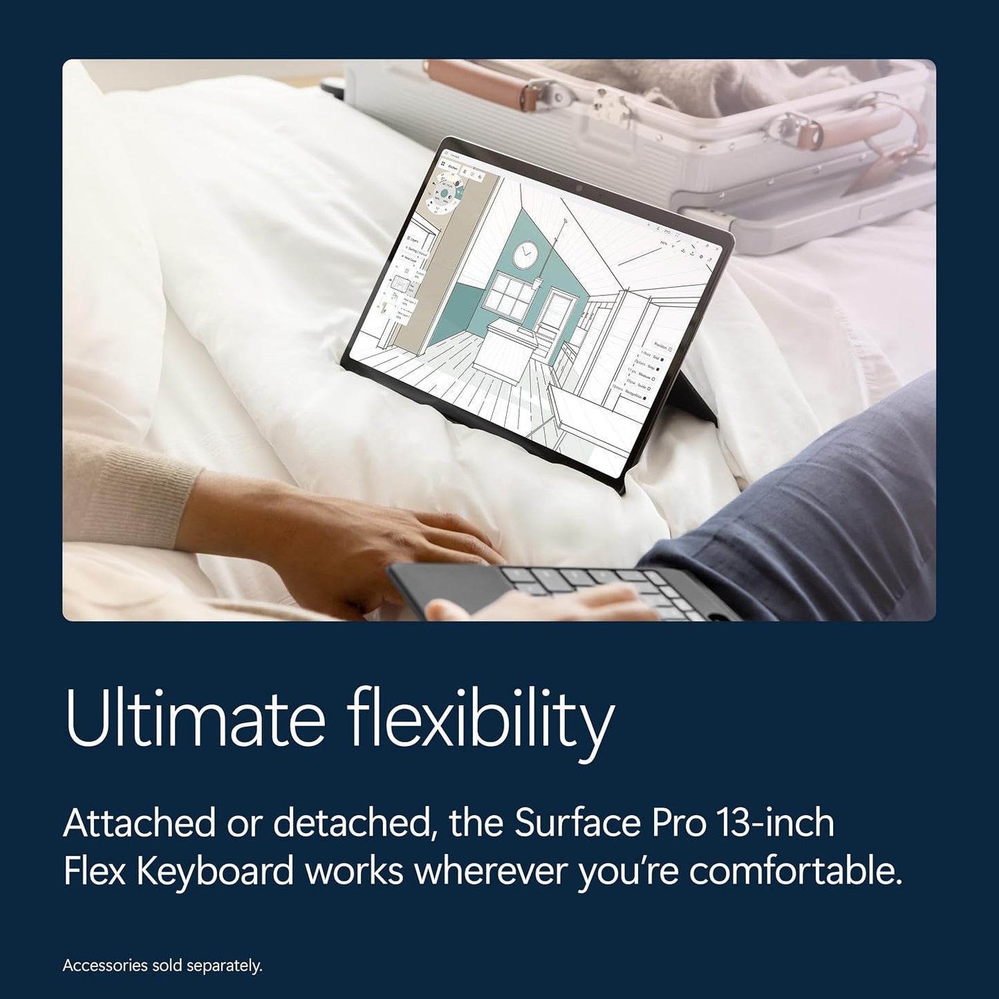 Microsoft Surface Pro (12th Edition) 13",  Copilot+ PC | 10-Core Qualcomm Snapdragon X2 Plus Processor, 16GB, 256GB, 13 Inch 2880 x 1920 Touchscreen, Windows 11, Platinum