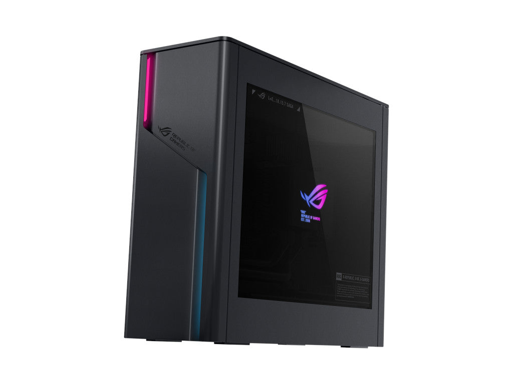 Asus ROG G22CH Mini Form Gaming Desktop, Intel Core i7-14700F, 16GB, 1TB, NVIDIA GeForce RTX 4060Ti, Windows 11 Home, Black