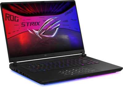 ASUS ROG Strix SCAR 16 Gaming Laptop Intel Core Ultra 9 275HX, 16 Inch ROG Nebula 2.5K 240Hz, NVIDIA GeForce RTX 5080 16GB, Windows 11 Pro, Off Black